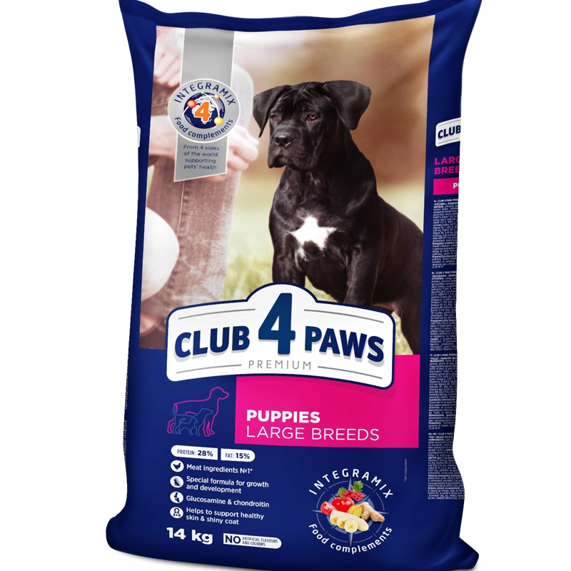 Club 4 Paws Puppy Large Szczenięta 14kg