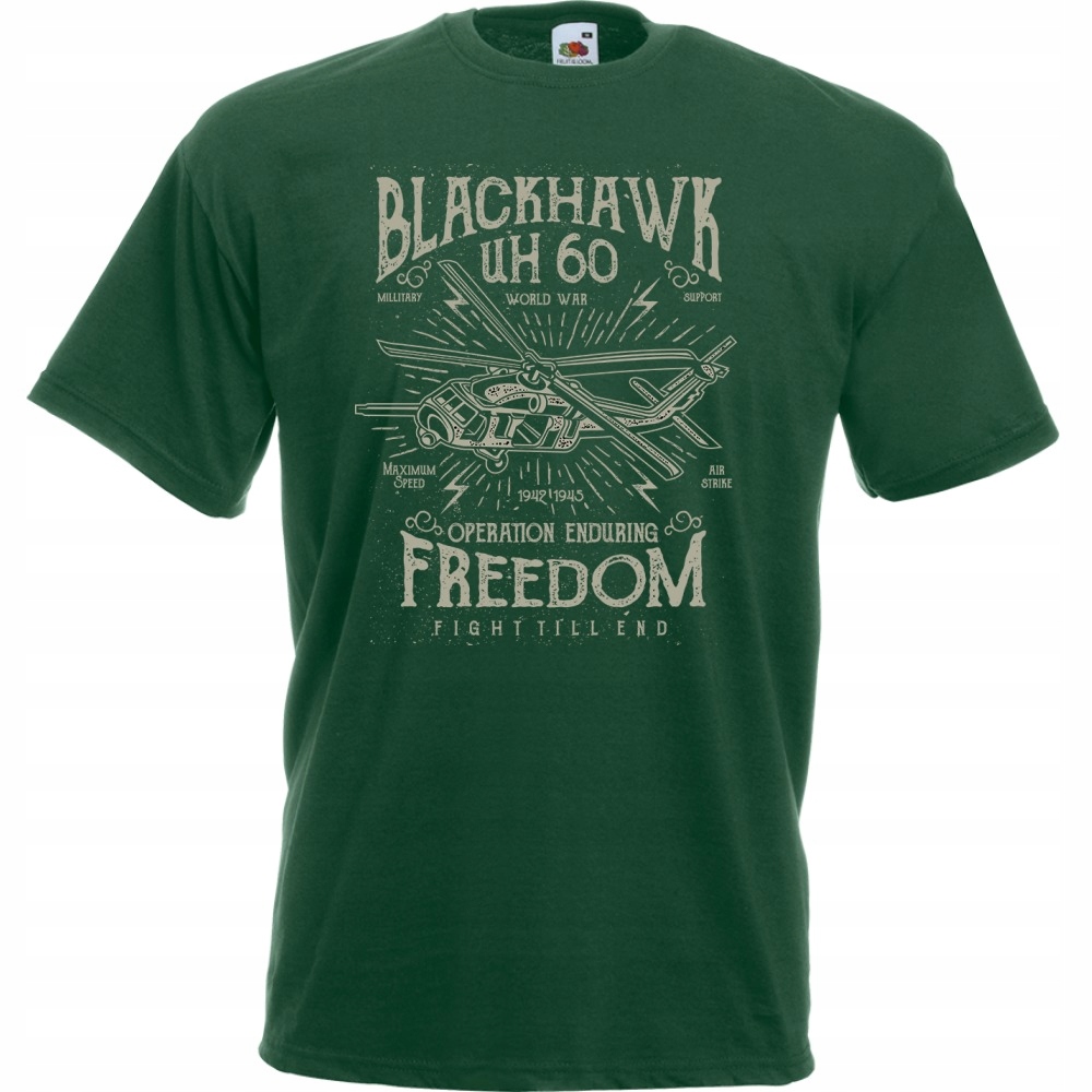 

Koszulka śmigłowiec freedom wojna S butelkowa