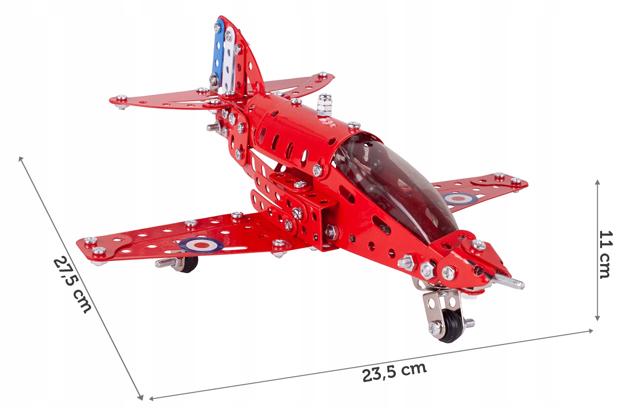 SAMOLOT METALOWY KONSTRUKTOR MODEL DO ZŁOŻENIA EAN (GTIN) 5901924228202