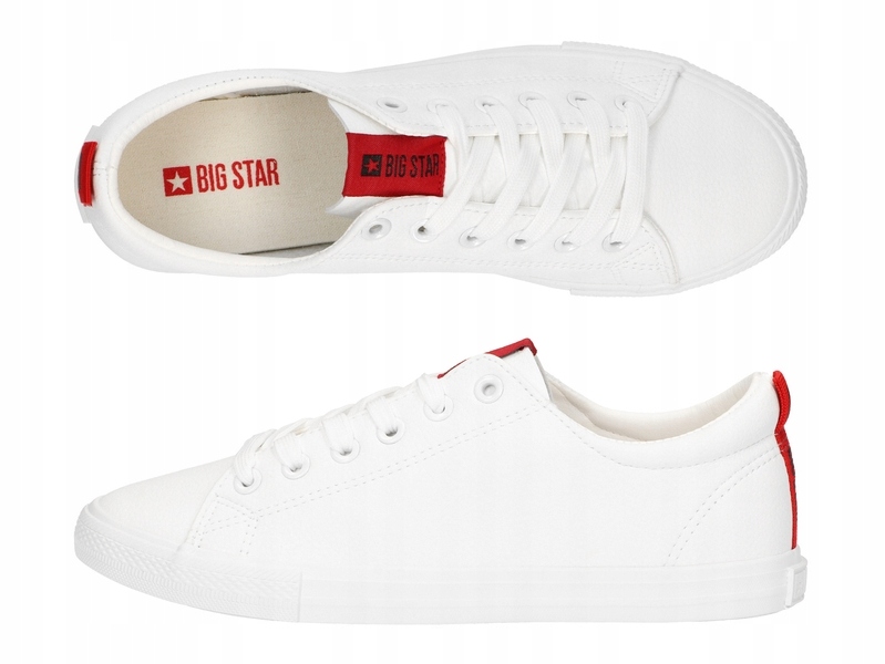 

Trampki Big Star Damskie Eko DD274685 Białe 41