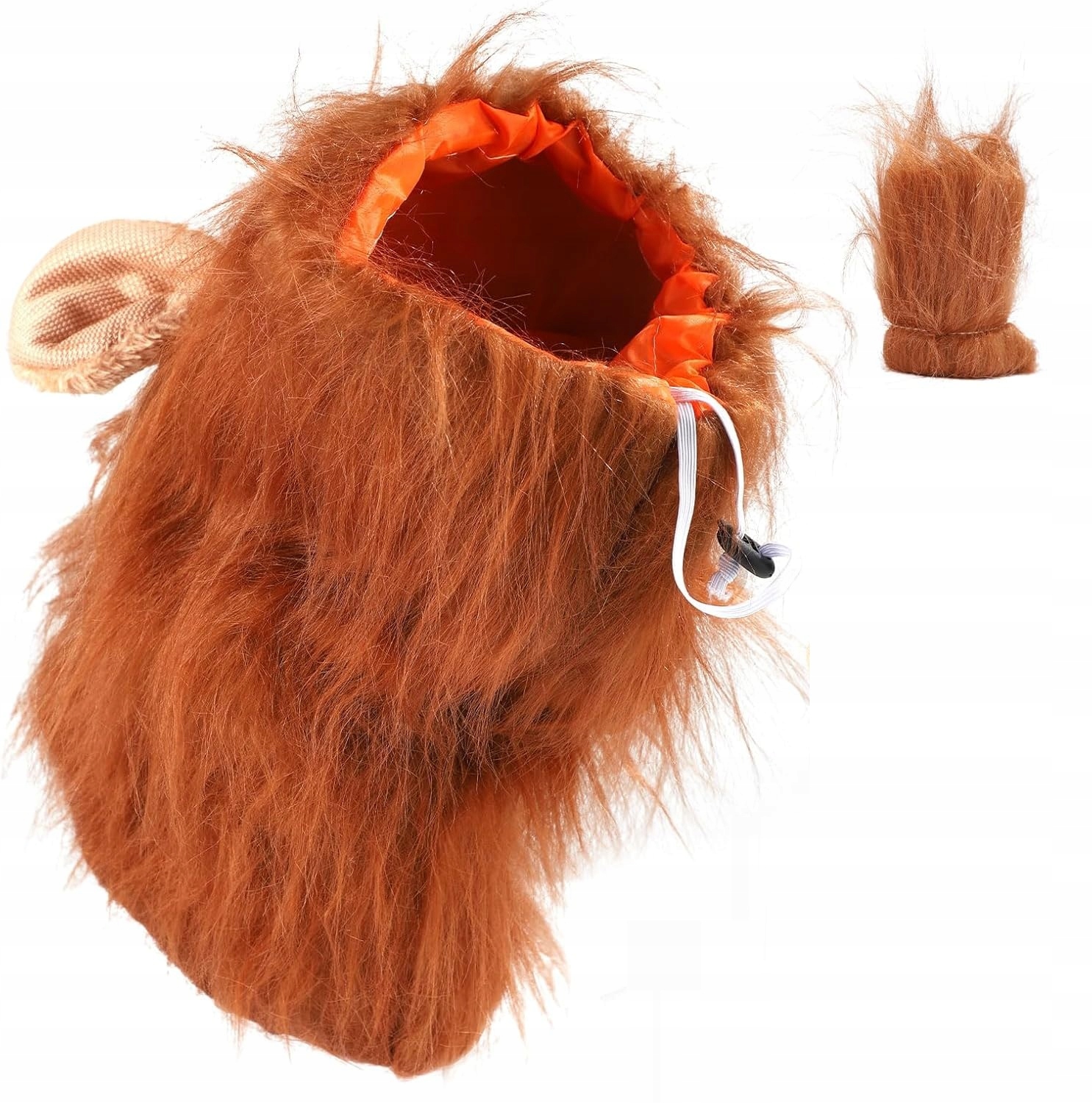 Kostým pro psa lva M hříva ocas realistický cosplay