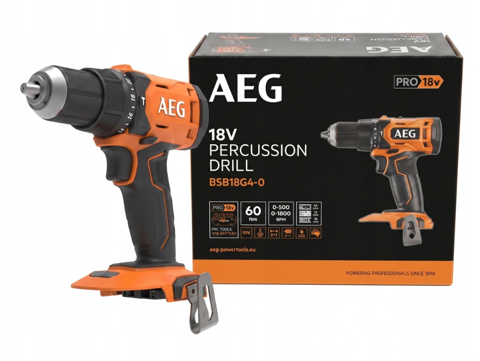 Wkrętarka udarowa Bsb 18G4 60Nm bez akumulatora i ładowarki Aeg