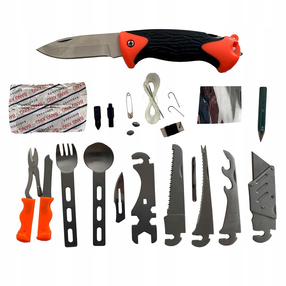 Zestaw Buschcraftowy przetrwania survivalowy Texar