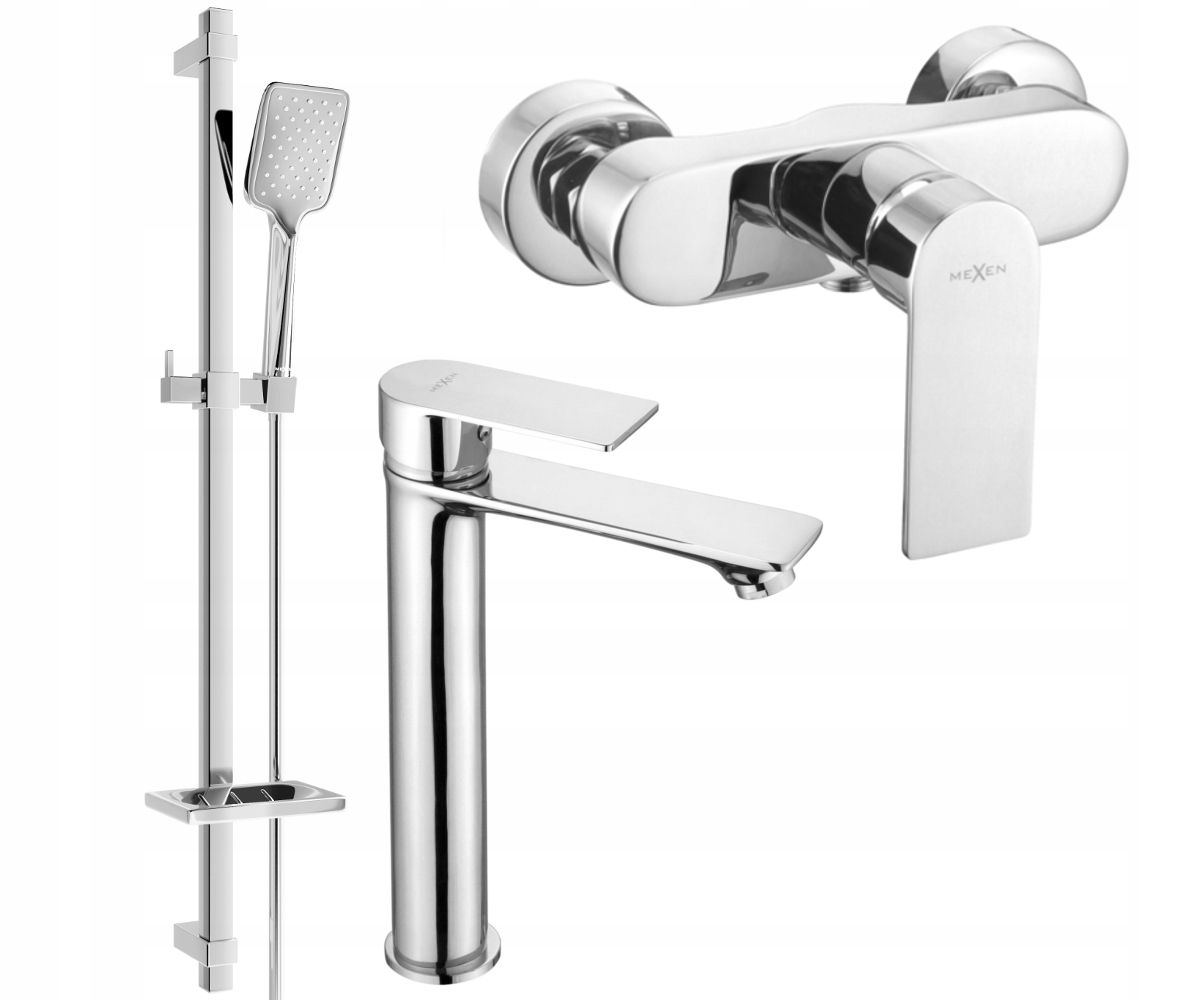 

Mexen Royo DQ62 Zestaw Prysznicowy Bateria Chrom