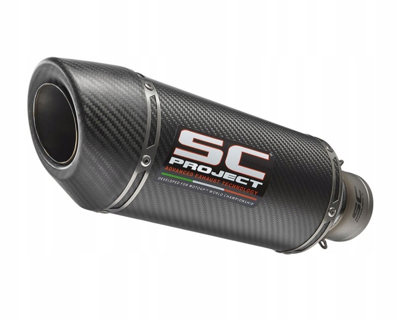 S09A-12C - ВЫХЛОП SC-PROJECT OVAL KARBON GSXR 600 750 11-16