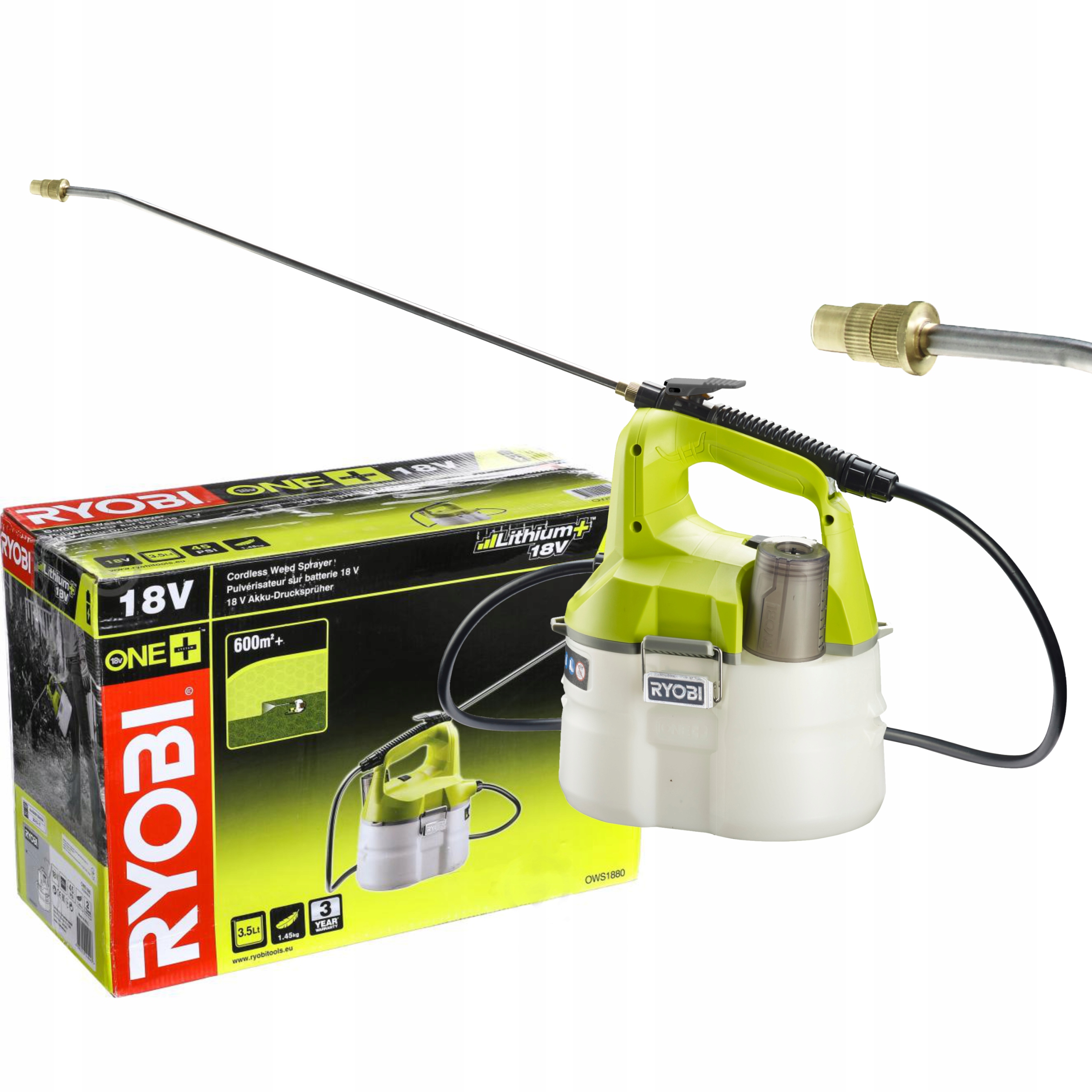 

Ryobi Opryskiwacz Akumulatorowy 18V OWS1880 Li-ion