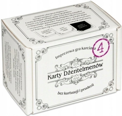 

Karty Dżentelmenów Epizod 4 Gra Imprezowa Kojar