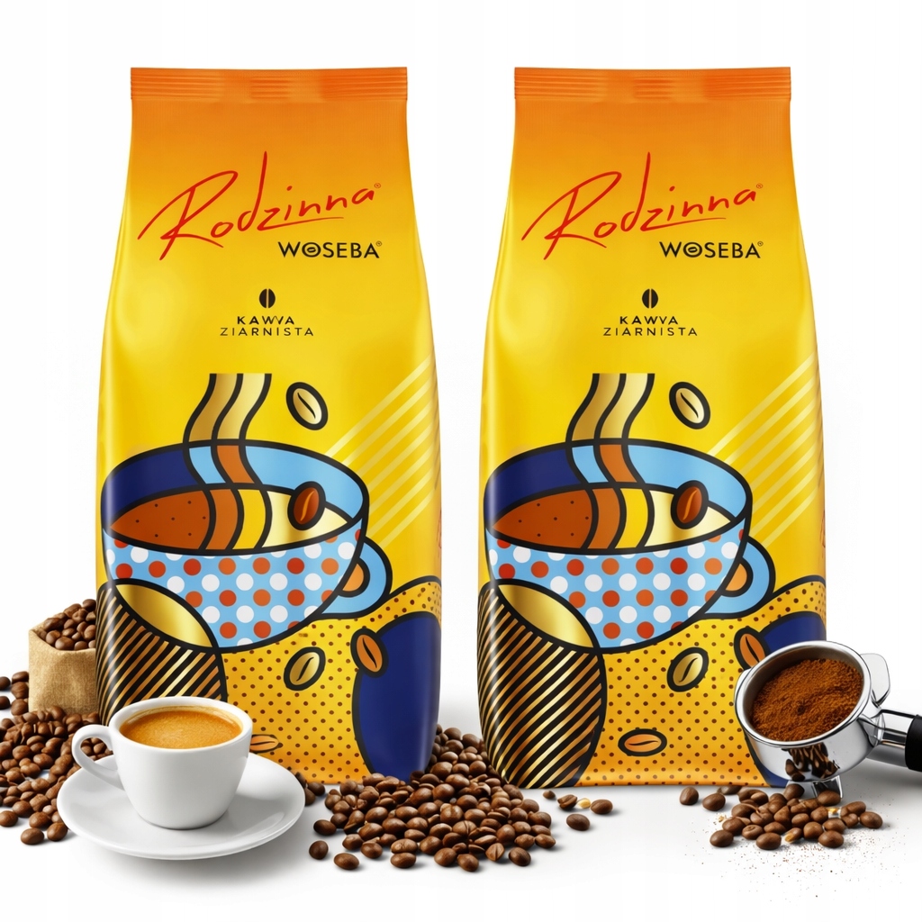 Kawa Ziarnista Rodzinna 1 kg Woseba