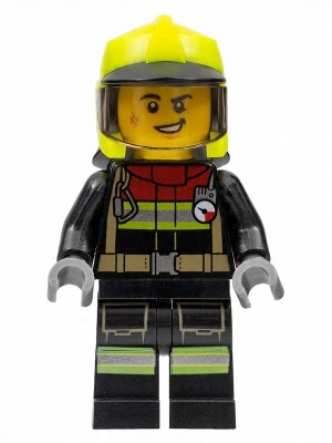 

Lego minifgurka Town City strażak cty1370