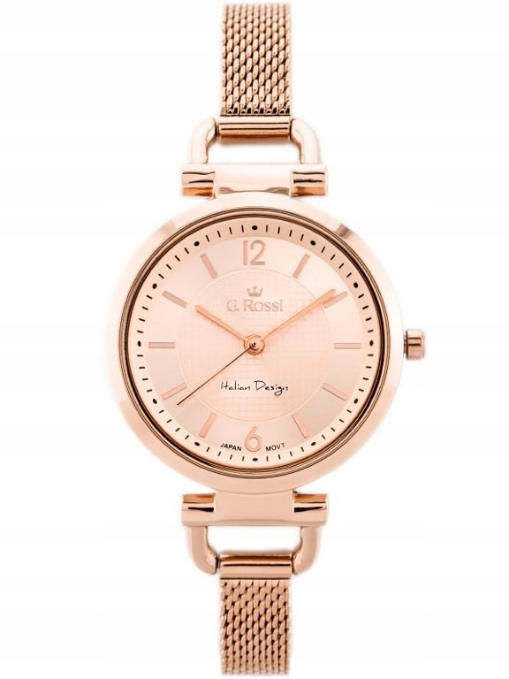 ZEGAREK G. ROSSI - LESTI - 3652B (zg772f) - rose gold