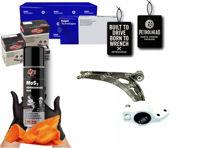 Rameno Dolní Audi A3 Seat Altea Altea XL Leon Toledo #Petrolhead Pro+ Kit1