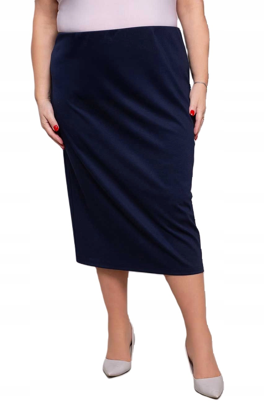 Elegantní modrá sukně 50