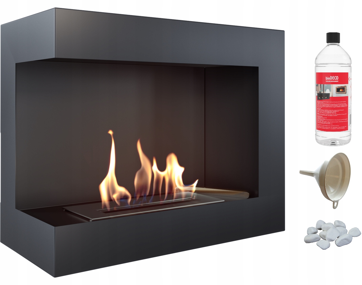 Biokrb Bio Rohový Krb Delta 600 Levý