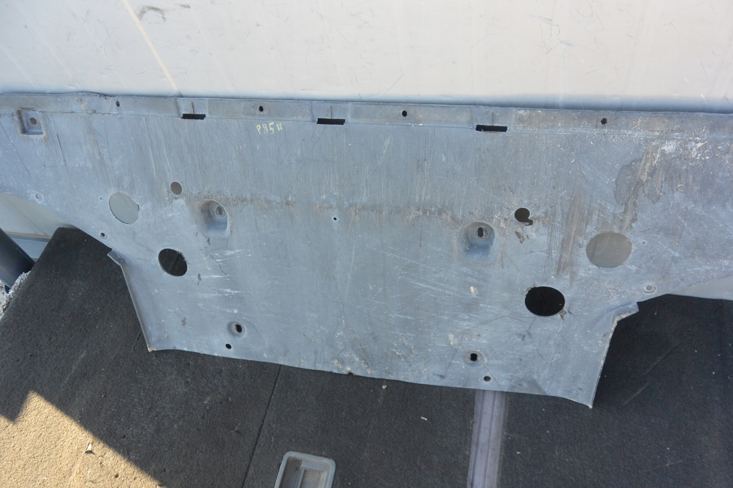 cover chassis front TESLA MODEL S 12-16