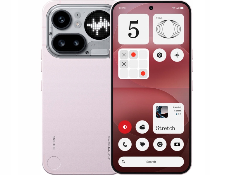 Smartfon Nothing Phone 4a Pro 5G 12/256GB 6.83" 144Hz Różowy