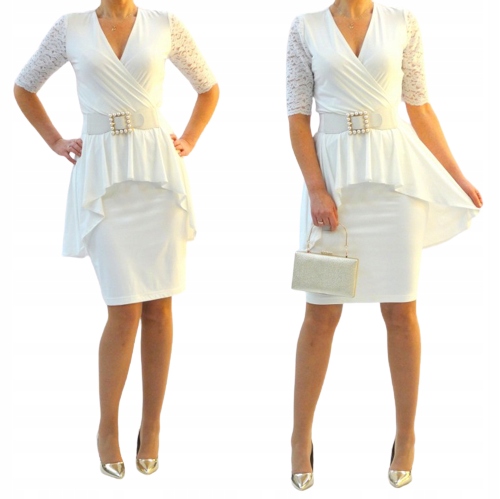 

Sukienka Elegancka Wesele Ślub Komunia r54 (34-56)