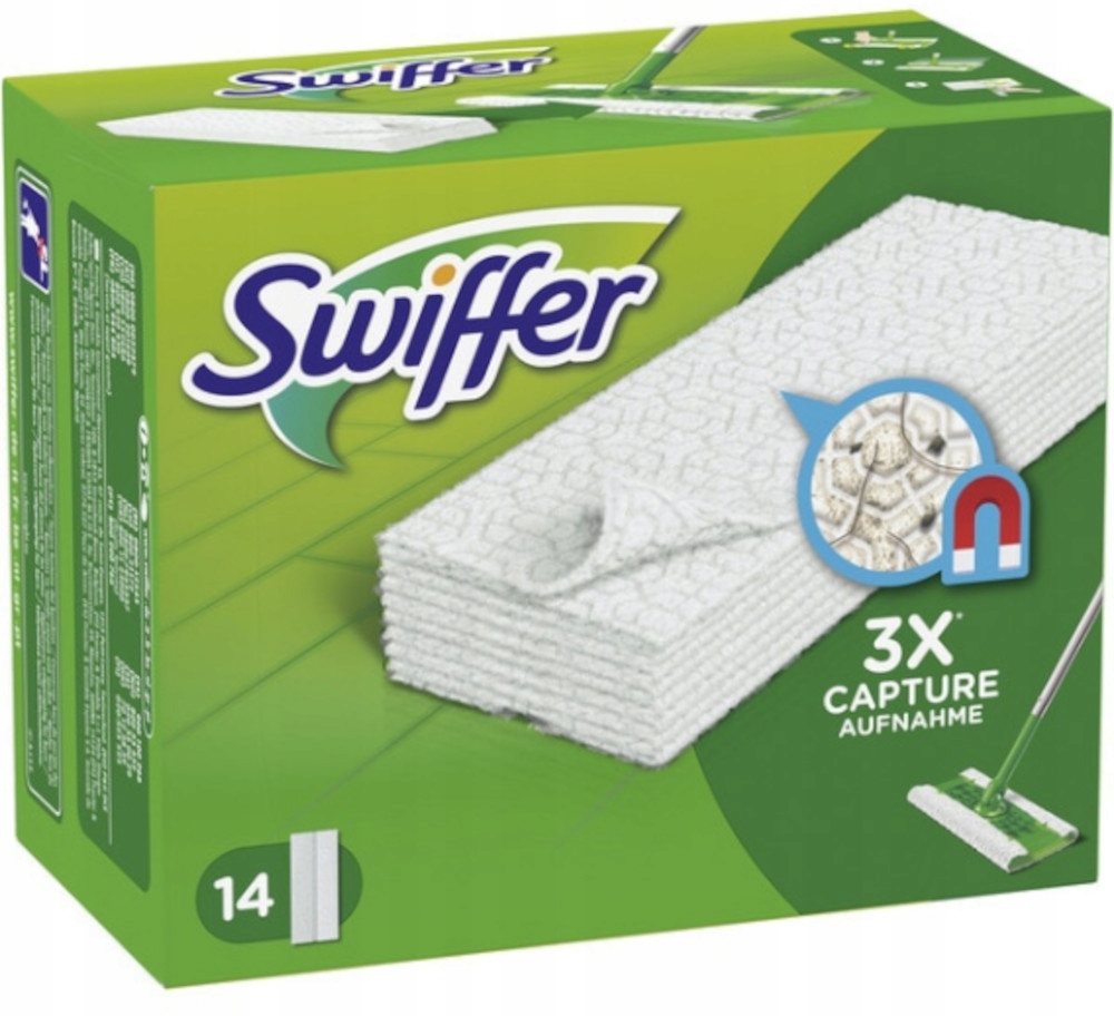 

Swiffer Dry Wipes Antystatyczne Ścierki Do Mopa 14
