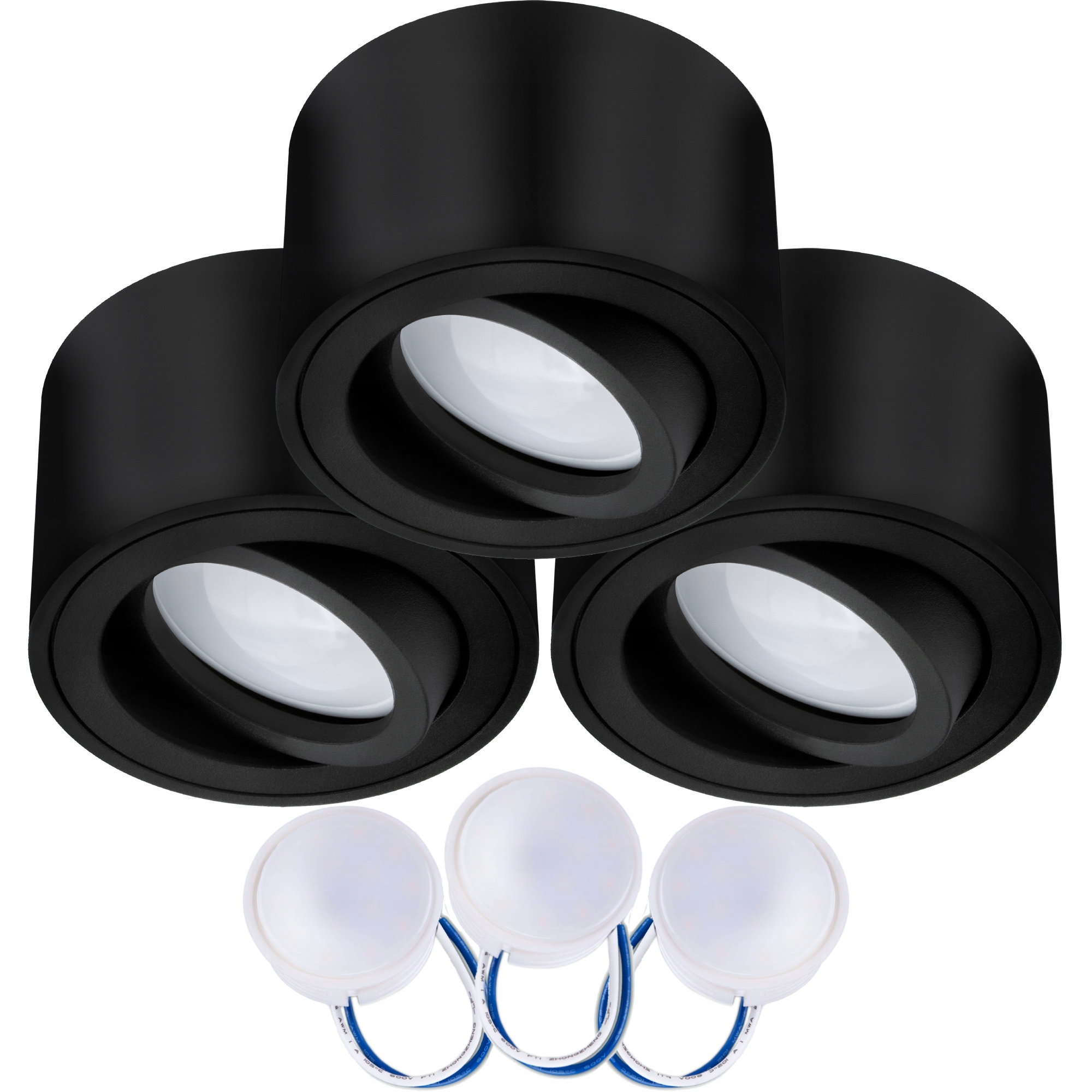 

3x Oprawa Natynkowa Halogenowa Tuba Led Led 5W