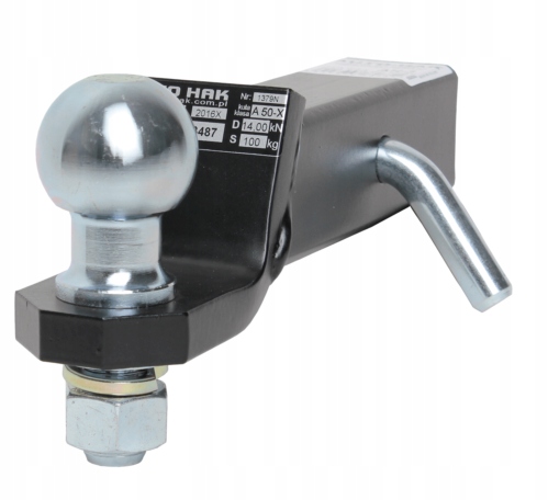 Adapter Usa 2" 50x50 mm Podwyższany Auto-hak AH-3 Kula 50mm