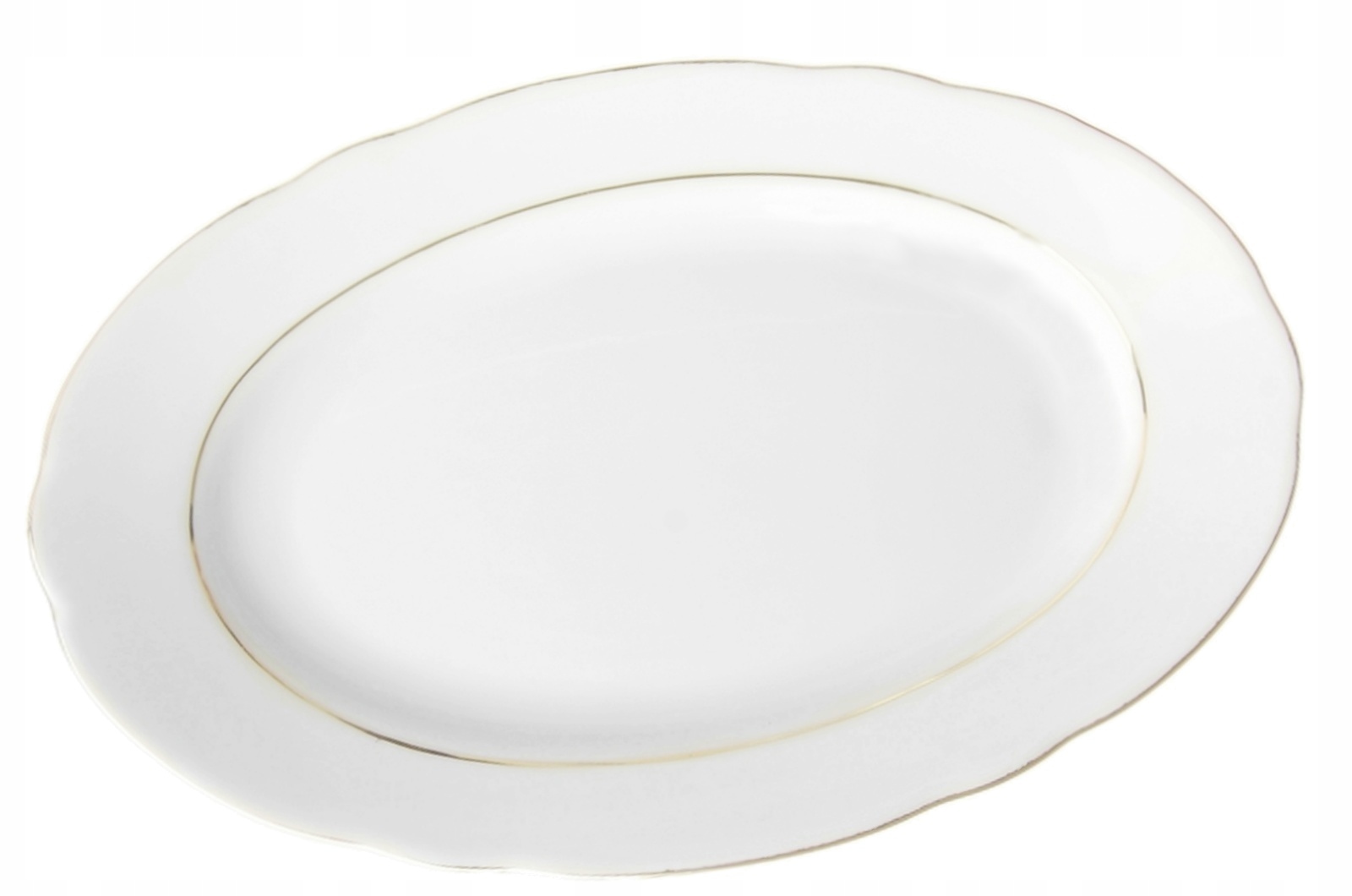 

3604 Półmisek Owalny 23 cm Złota Linia Feston 1szt