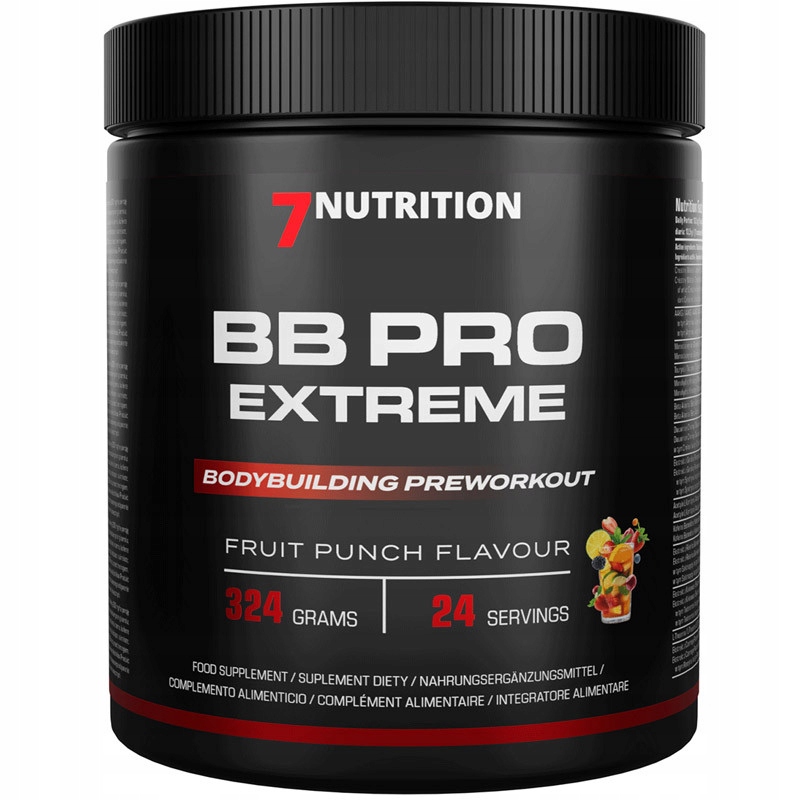 7NUTRITION Bb Pro Extreme 324g Pumpa Síla Odolnost
