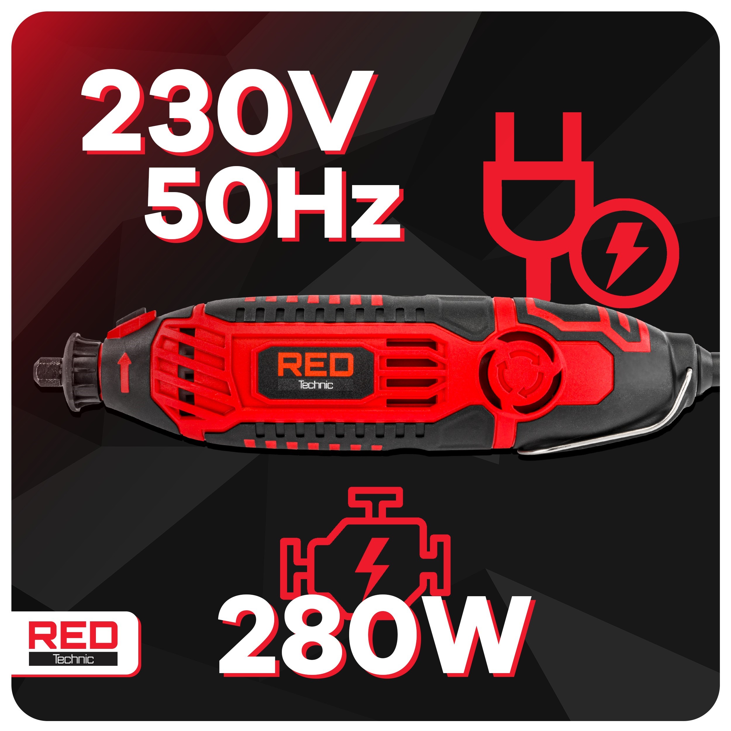 MINI SZLIFIERKA PROSTA TRZPIENIOWA FREZARKA WIELOFUNKCYJNA 280W 35000RPM Stan opakowania oryginalne