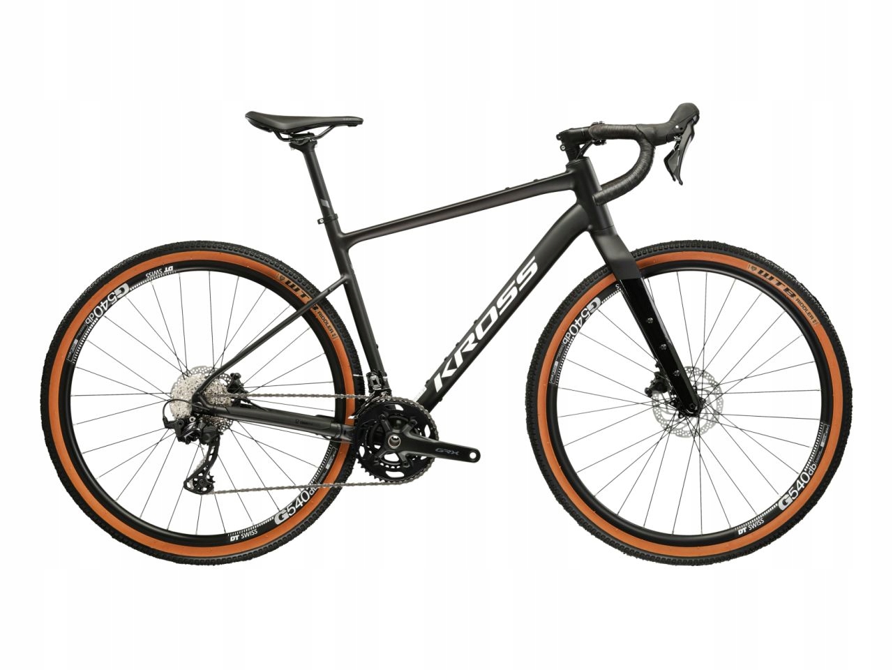 Gravel Kross Esker 6.0 Disc 28" Rama S 18" Shimano Grx 2x12 Dt Swiss