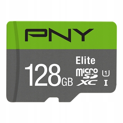 PNY ELITE KARTA MICROSD 128GB MICRO CL10 + ADAPTER