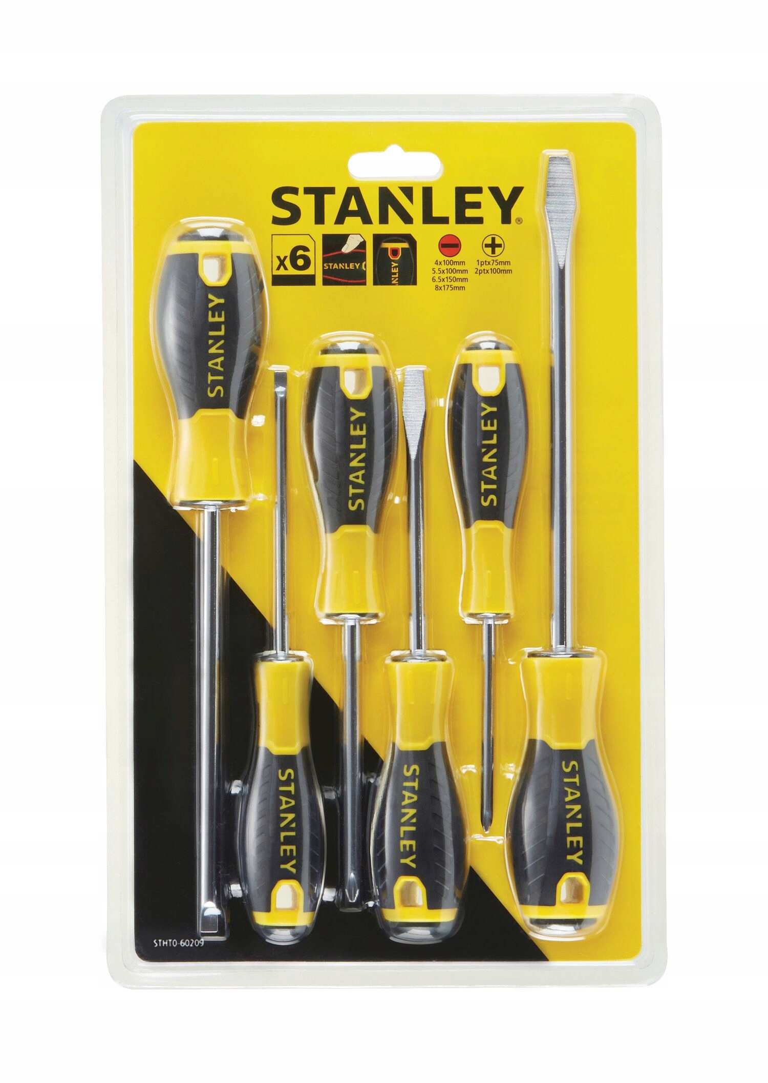 

Stanley Zestaw Wkrętaków 6 Szt STHT0-60209