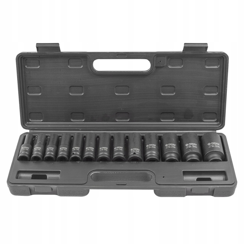 Zestaw nasadek udarowych długich 1/2" 10-32 mm Stan opakowania oryginalne