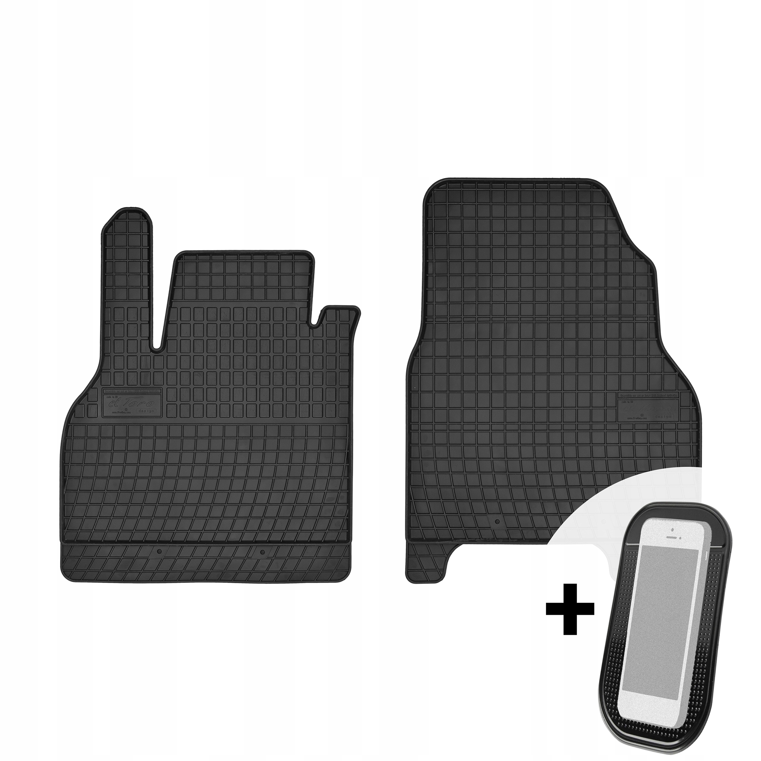 Килимки Резинові до Mercedes Цитан 2 особистий 2012-