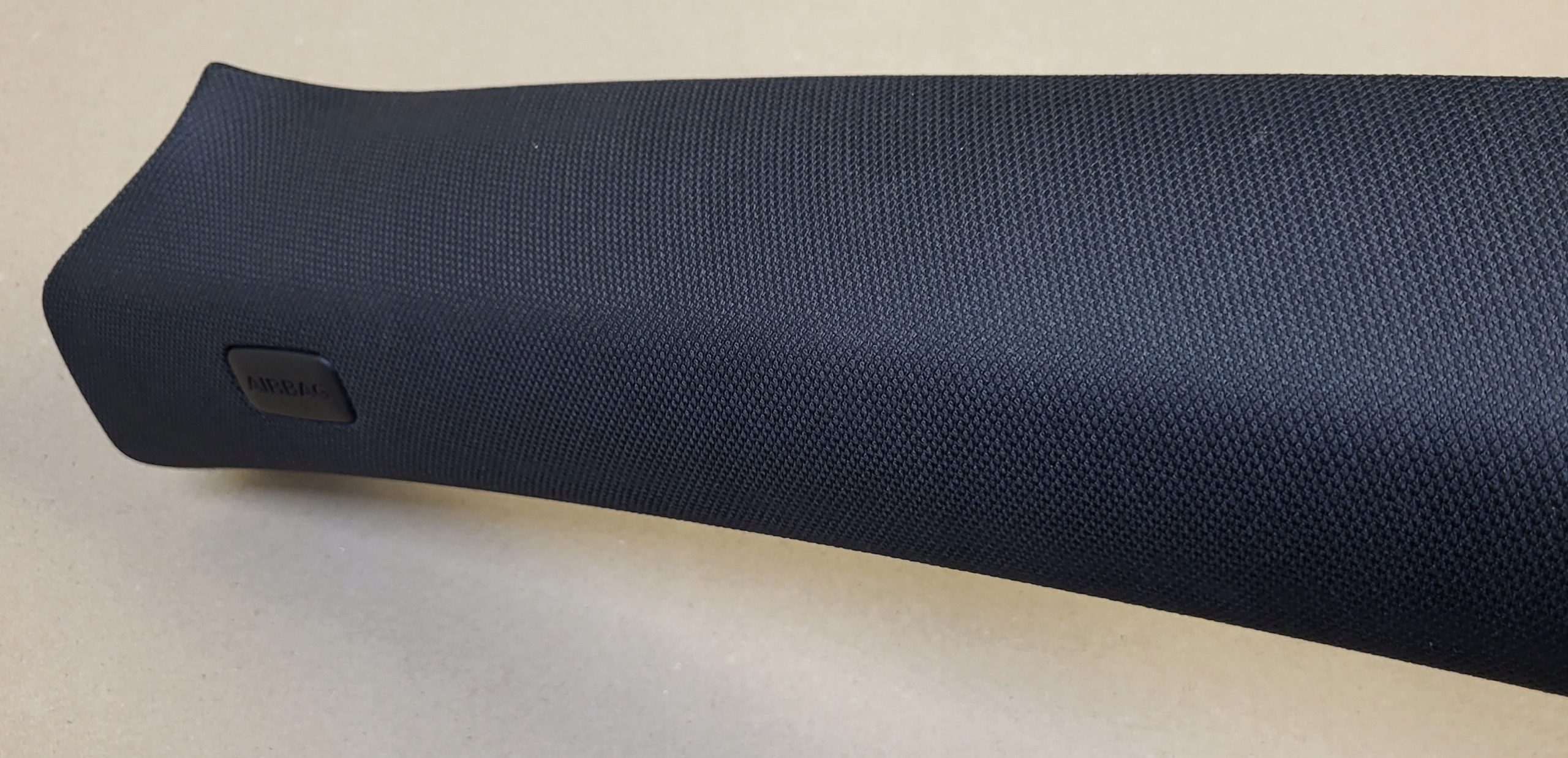 cover side SLUPKA A left front AUDI A5 8T COUPE S-LINE black, OE