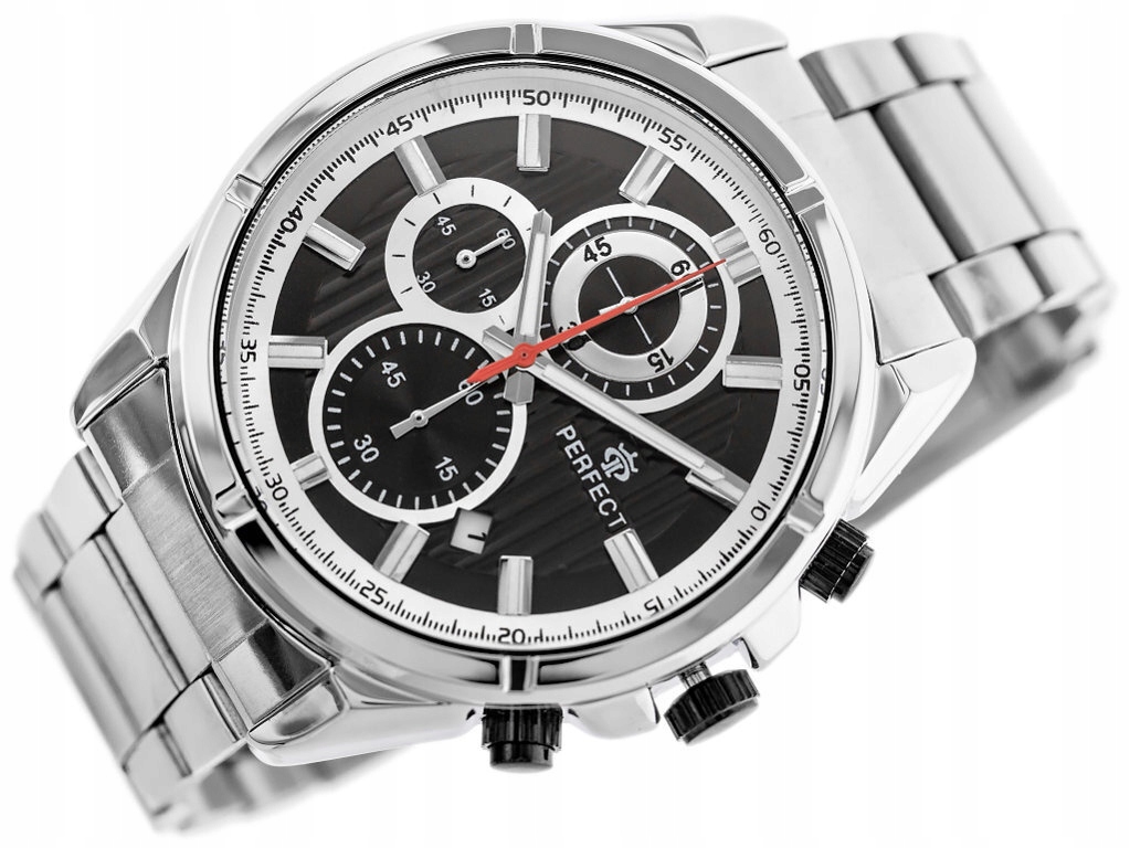 Pánské Hodinky Perfect CH03M Chronograf Box Gravírování