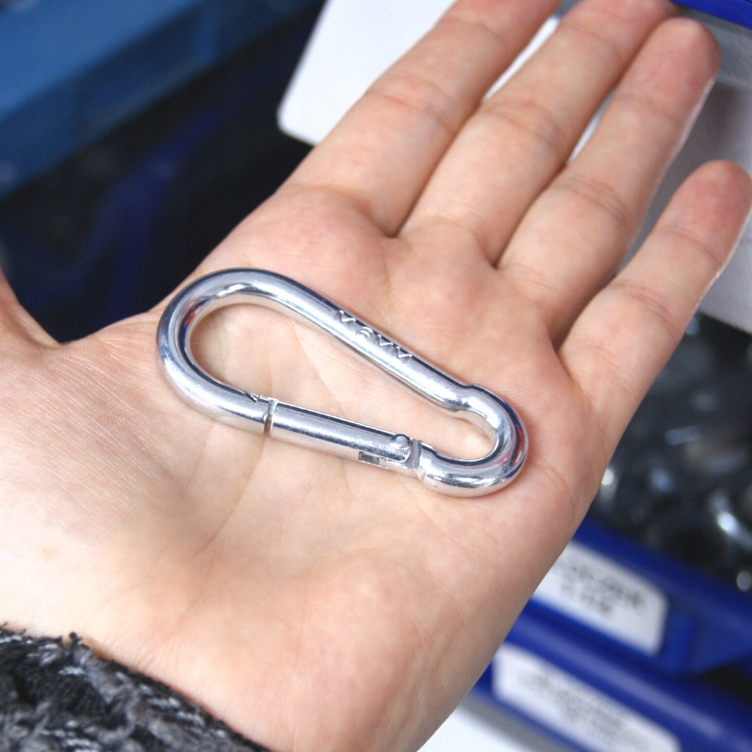 Karabińczyk karabinek szekla do podwieszania 60mm Model 6323060060S