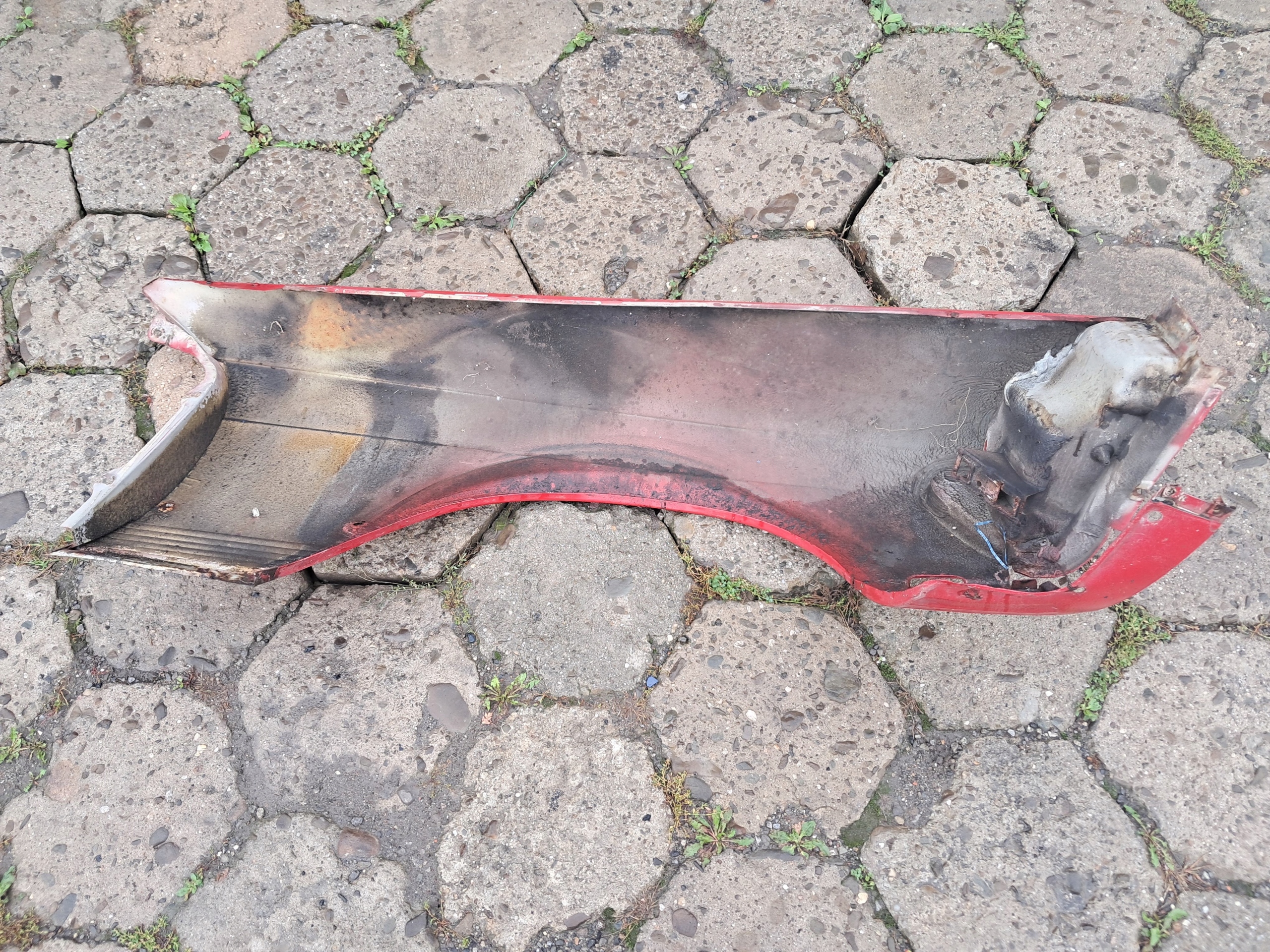 parafango sinistra MERCEDES 107 SL SLC 1078801318