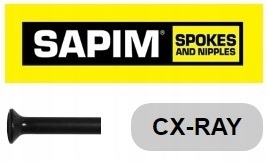 Sapim szprycha CX-Ray Black 292mm Straightpull