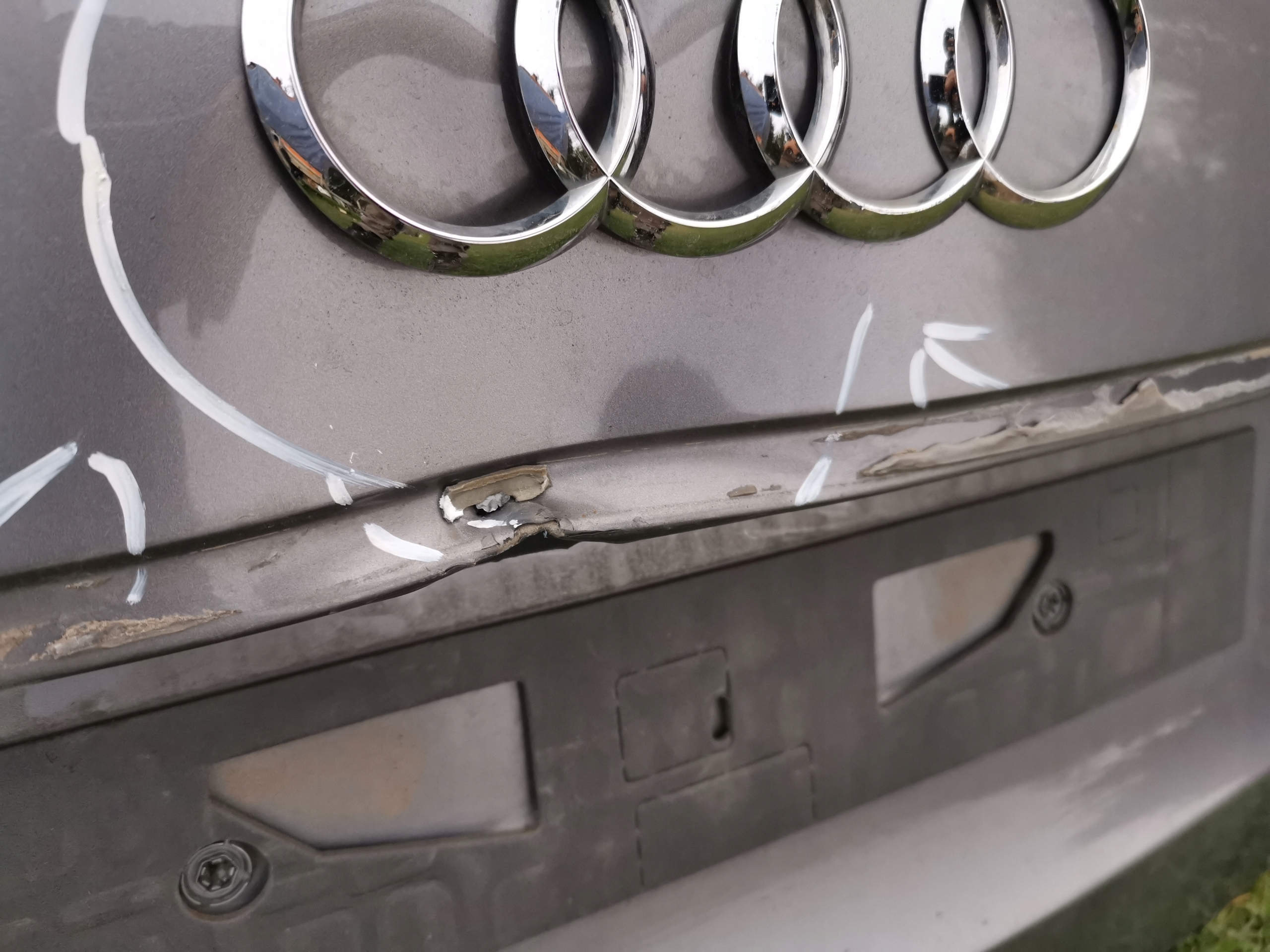 trunk door boot rear part rear AUDI A6 C8 KOMBI