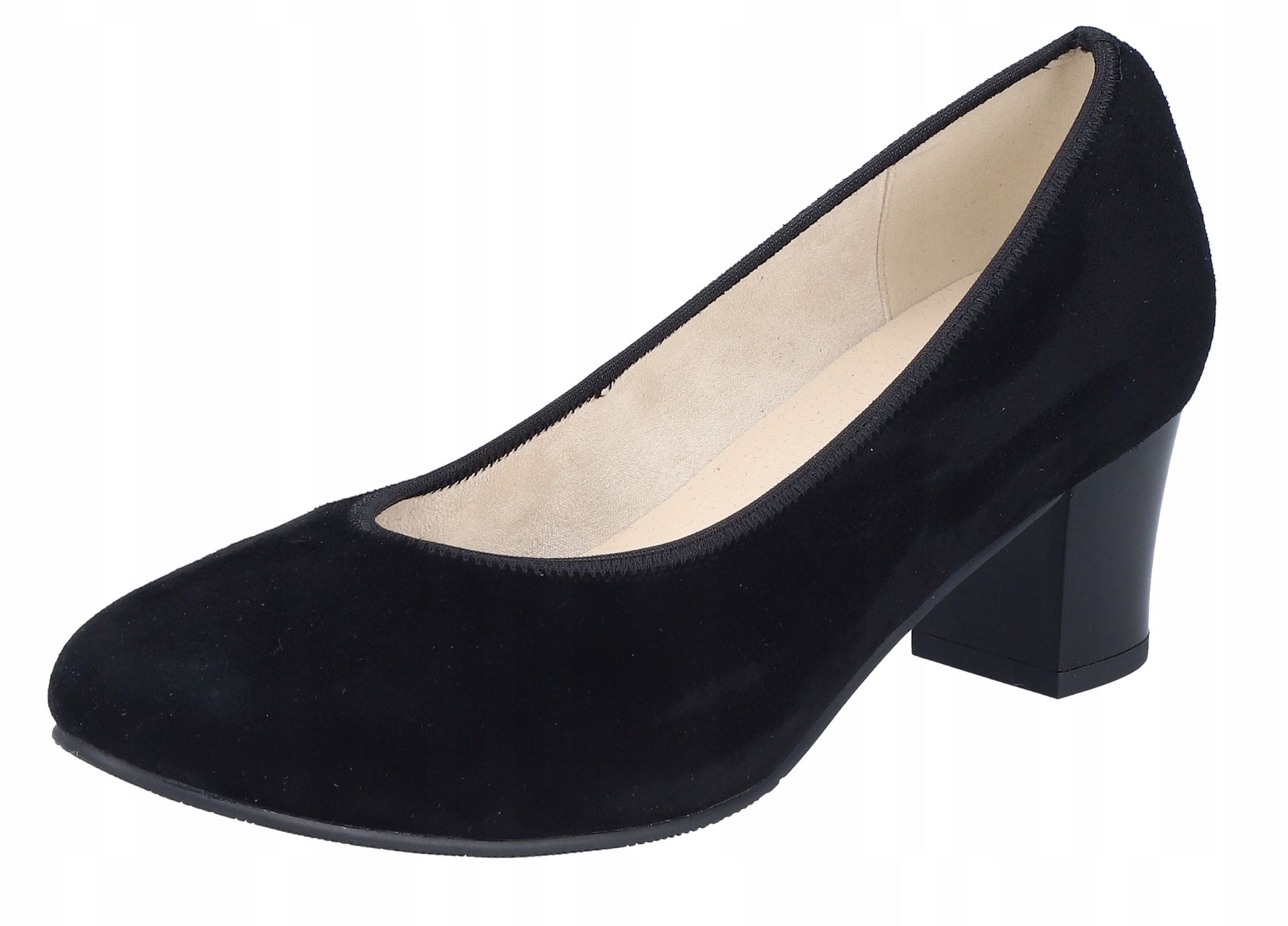 Rieker 44650-03 vel.37 černé kožené polobotky