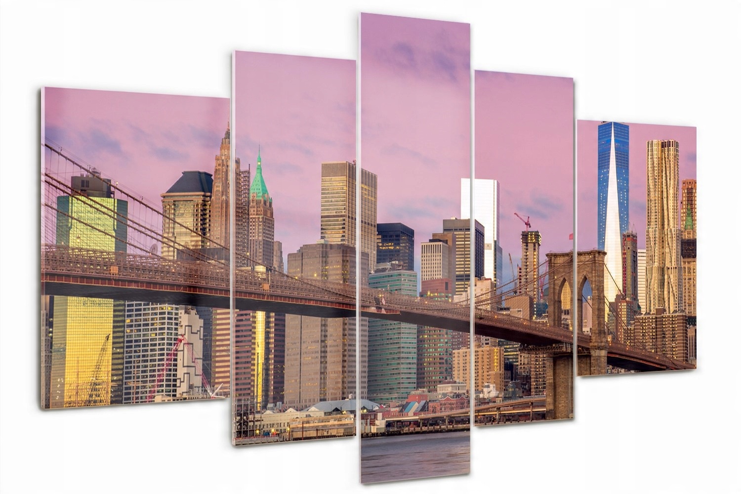

Obraz na szkle tryptyk Manhattan Nowy Jork