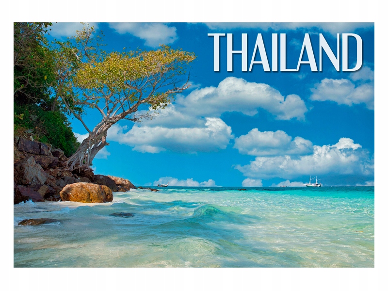 

Tajlandia Thailand Plaża Magnes na lodówkę