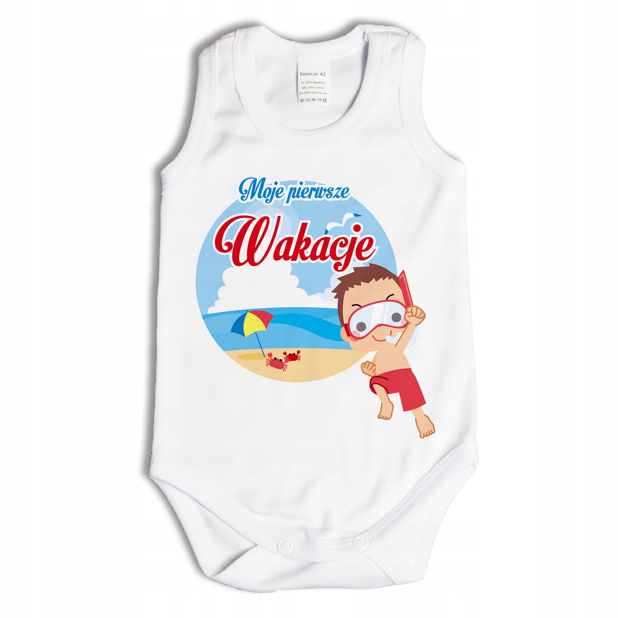 

Moje pierwsze wakacje body na ramiączkach 74