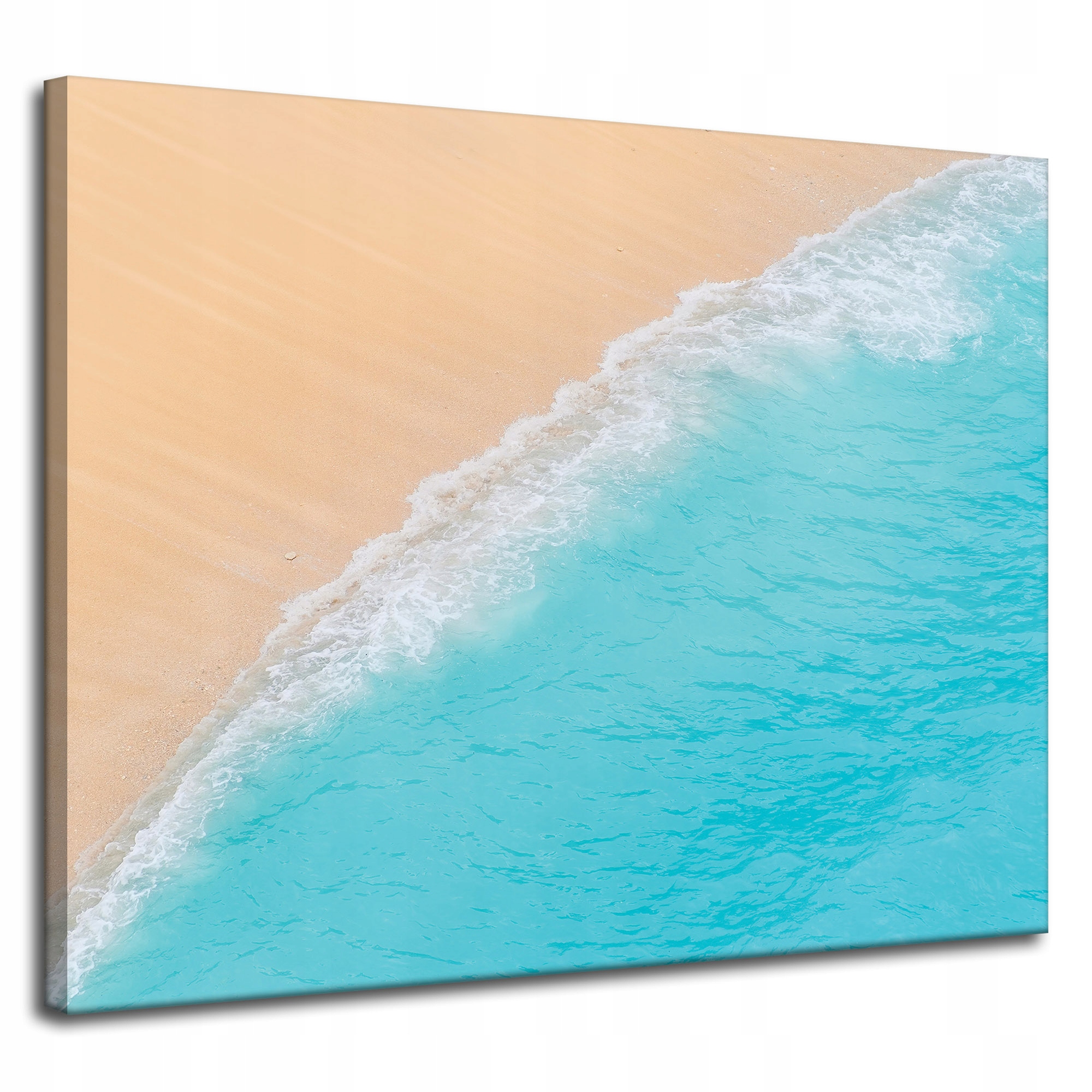 Obraz na plátně Pláž Klidná voda Slunce 100x80 cm Ideální jako dárek