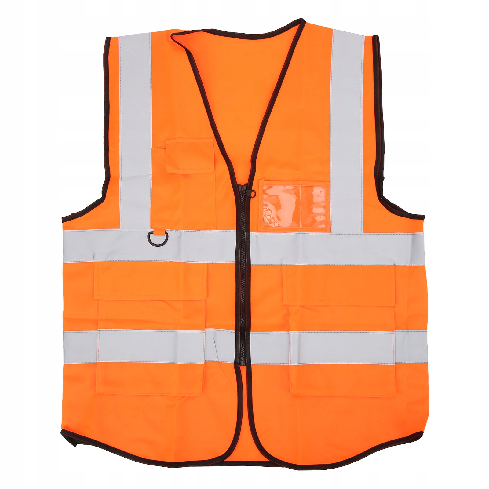KAMIZELKA ODBLASKOWA OSTRZEGAWCZA POMARAŃCZOWY
