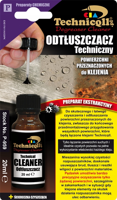 

Odtłuszczacz Techniczny P-959 Technicqll 20ml