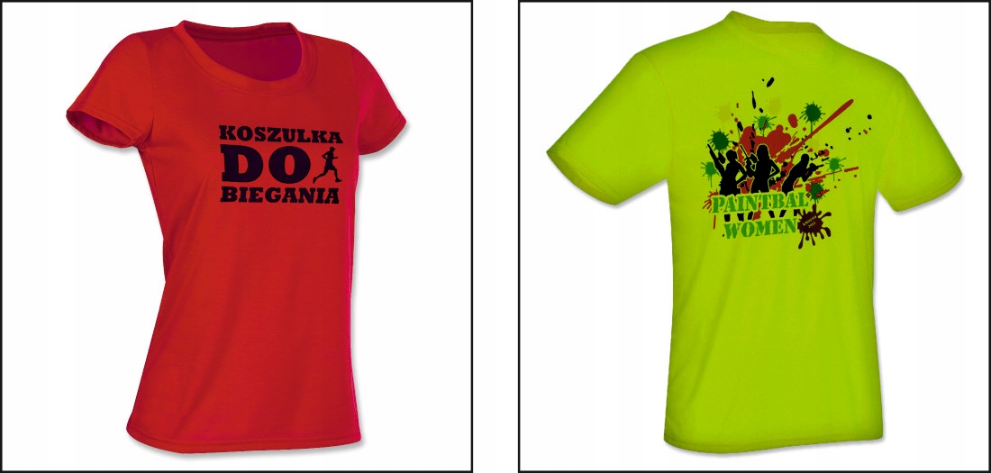 koszulka dla sportowców - active, oddychająca z Twoim nadrukiem Rozmiar uniwersalny