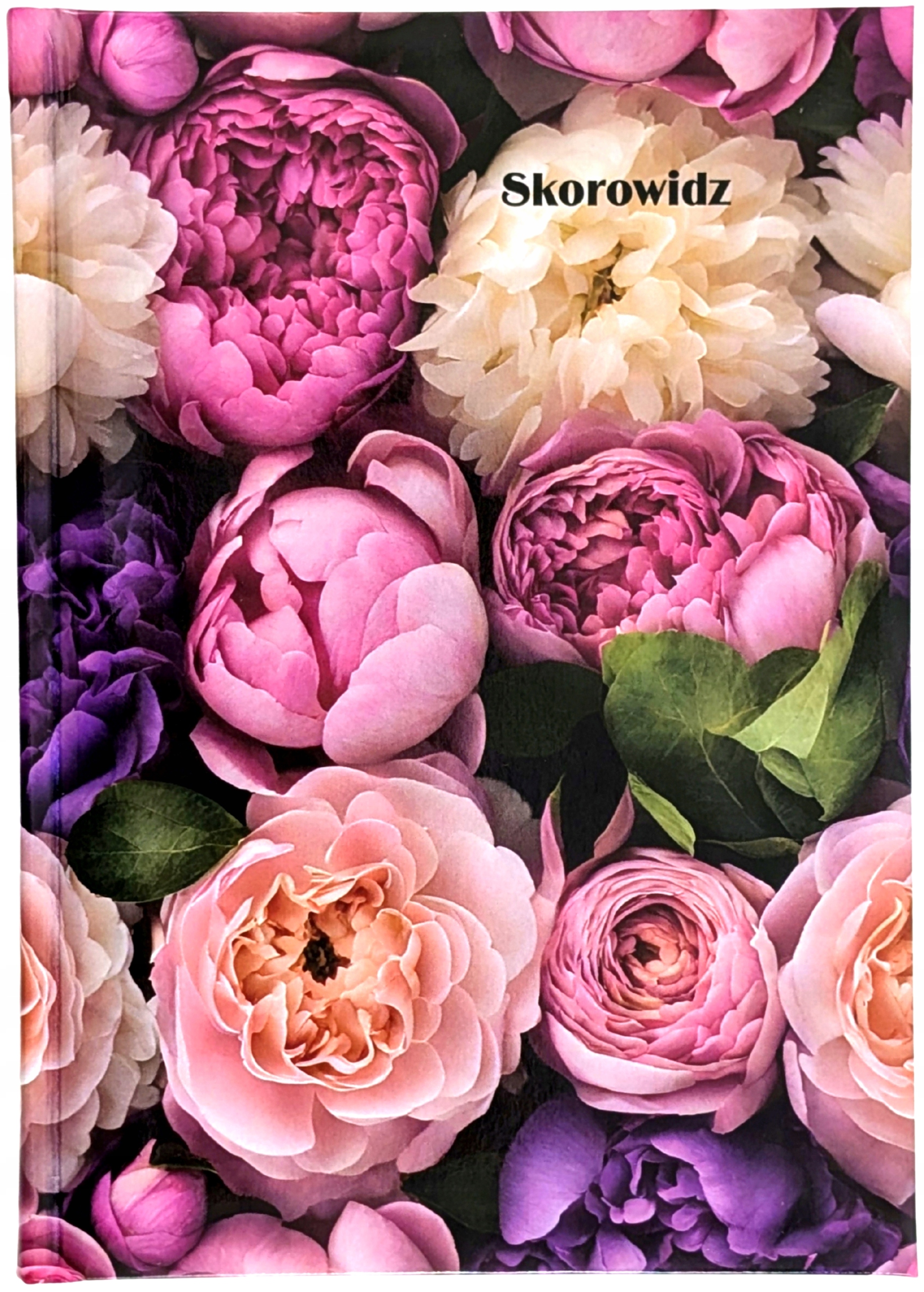 Notes A5 Skorowidz telefoniczny indeks A-z adresownik Peonie