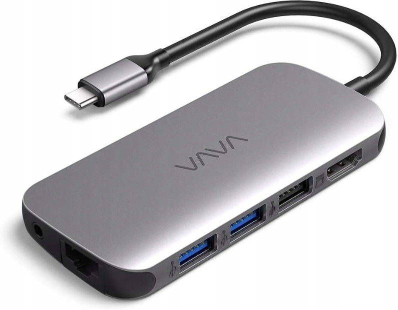 HUB USB-C 9w1 VAVA HDMI 4K USB LAN