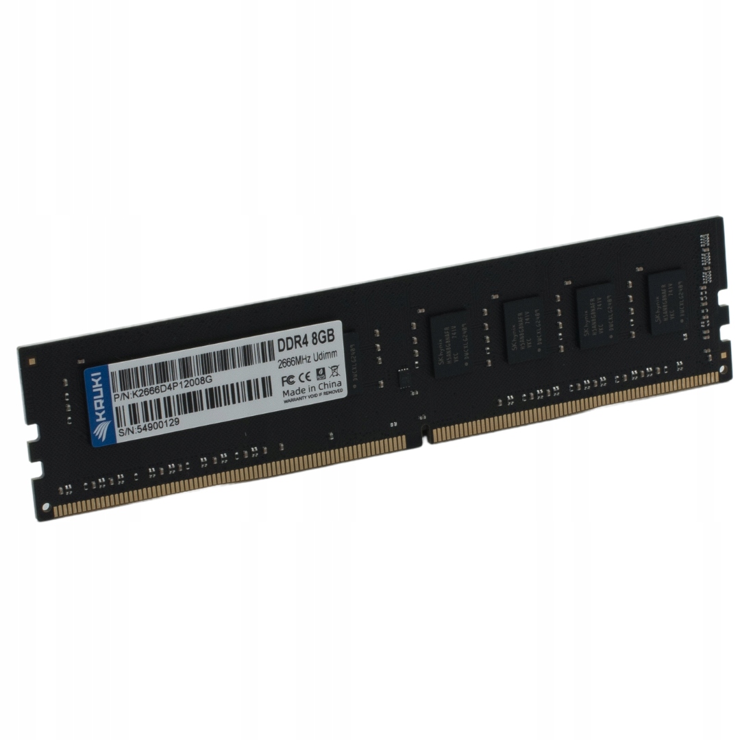 Pamięć Ram Kruki Memory DDR4 8GB Udimm 2666MHz 1.2V