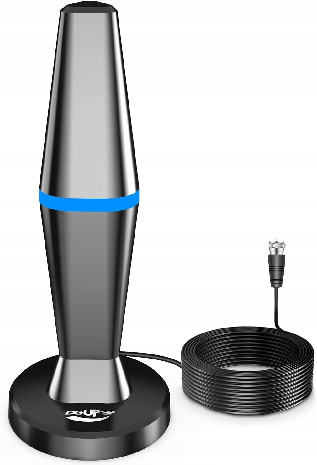 АНТЕННАЦЕЛЕВИЗИОННАЯ ВНУТРЕННЯЯ МАГНИТНАЯ ПОДСТАВКА ЦИФРОВАЯ ТВ АНТЕННА ЧЕРНЫЙ