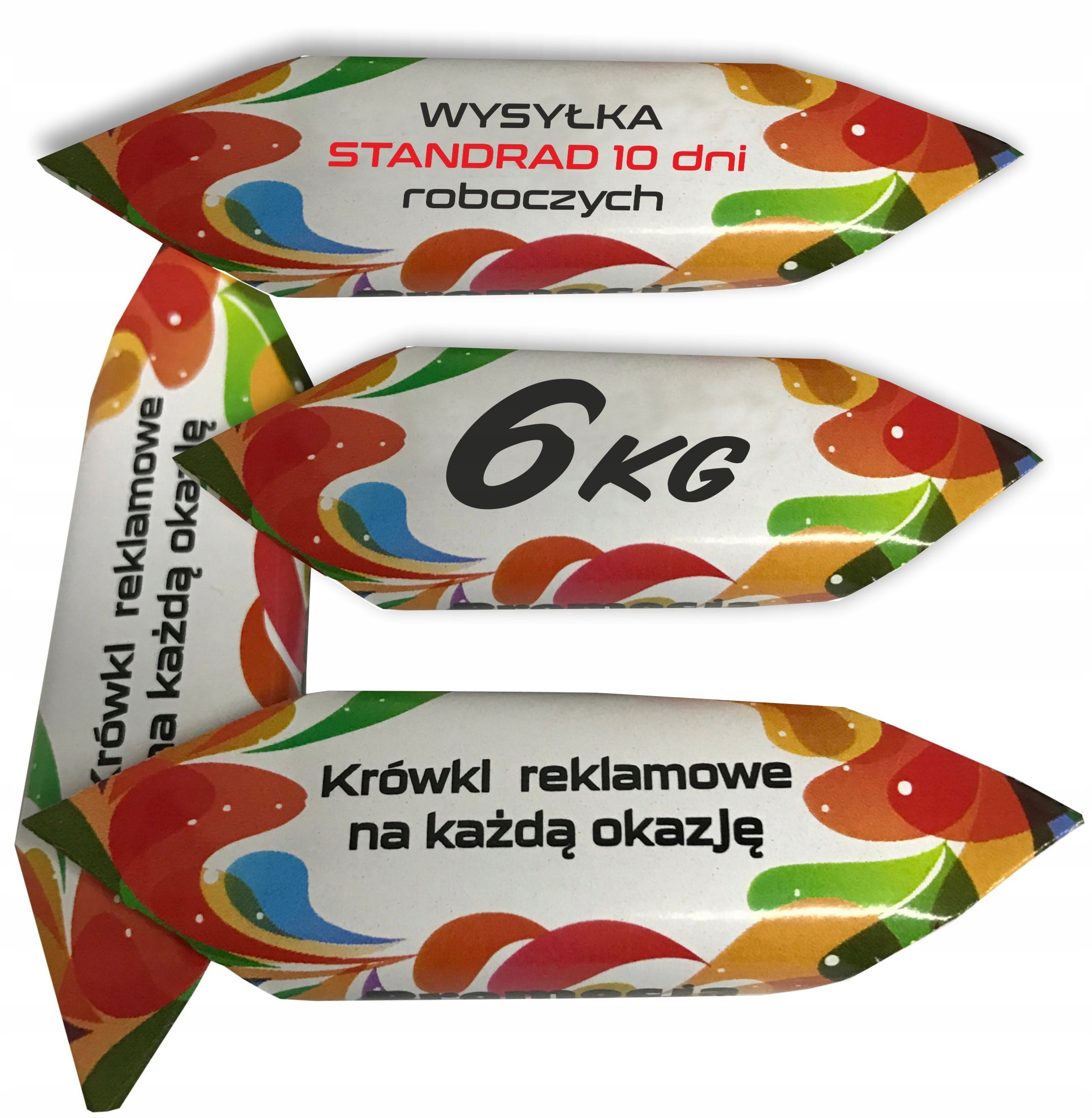 Levně Bonbóny Krówki S Vaším Logem 6KG Firemní bonbóny krówki Projekt gadgety
